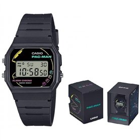Montre Unisexe Casio F-91 - PACMAN Series Limited Edition Noir (Ø 35 mm)