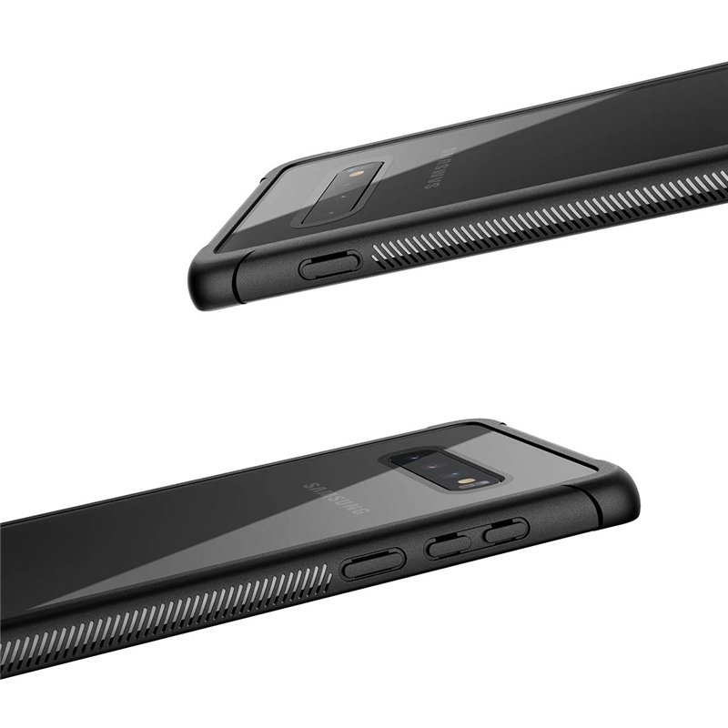 Image secondaire de WE LOVE CASE Coque pour Samsung Galaxy S10, 360 degrés Étui de Protection Antichoc Housse avec Protecteur d'écran Intégré et Dos