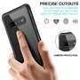 WE LOVE CASE Coque pour Samsung Galaxy S10, 360 degrés Étui de Protection Antichoc Housse avec Protecteur d'écran Intégré et Dos