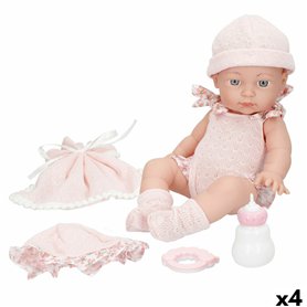 Poupée Bébé Colorbaby 15 x 30 x 10 cm 4 Unités