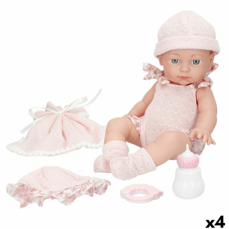 Poupée Bébé Colorbaby 15 x 30 x 10 cm 4 Unités