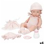 Poupée Bébé Colorbaby 15 x 30 x 10 cm 4 Unités
