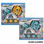 Voiture Télécommandée Colorbaby 15 x 7 x 14 cm (4 Unités)