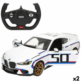 Voiture Télécommandée BMW Bleu Rouge 1:14 34 x 10 x 13