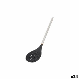 Écumoire MasterChef Silicone Acier inoxydable 34 cm (24 Unités)