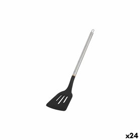 Spatule de Cuisine MasterChef Silicone Acier inoxydable 34 cm (24 Unités)