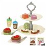 Set de jouets alimentaires Colorbaby 16 Pièces (6 Unités)