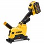 DEWALT Capot de protection 125 mm pour aspiration des poussières béton, DWE46225-XJ