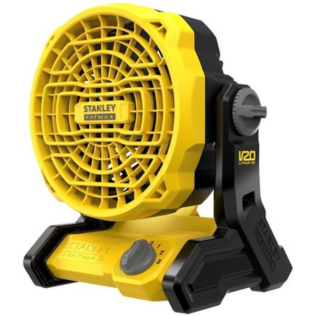 Ventilateur - STANLEY - SFMCE001B-XJ - 3 vitesses - 1100 m3/h - Autonomie 8h