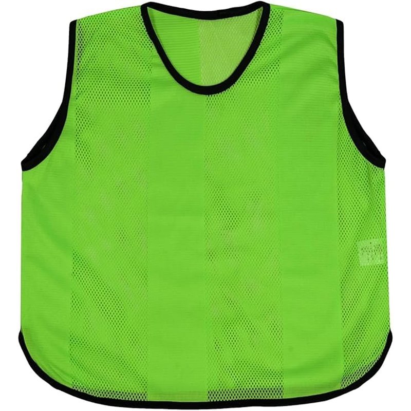 Lot de 10 bavoirs d'entraînement de football pour enfants - Tailles juniors - Pour entraînement - En maille - Pour le netball, l