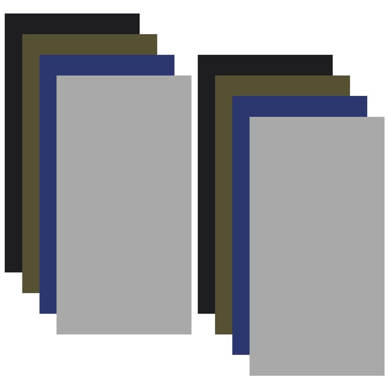 Vesaneae 8 Pcs Patchs de Réparation Autocollant, 20 x 10cm Rustine Autocollante en Nylon, Kit Reparation Tente, Patch Auto-Adhés