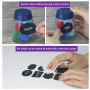 Armiz Etiquettes autocollantes bocaux, 64PCS - Etiquettes pour tableau noir avec stylo à craie