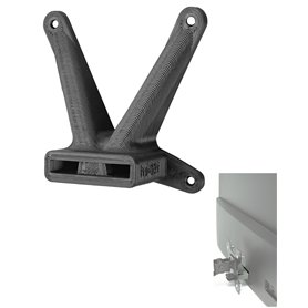 3IDEE Adaptateur VESA Compatible avec Moniteur HP (32f) - Support VESA 75x75 mm - Support ecran VESA pour Les écrans sans Connex
