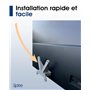 3IDEE Adaptateur VESA Compatible avec Moniteur HP (32f) - Support VESA 75x75 mm - Support ecran VESA pour Les écrans sans Connex