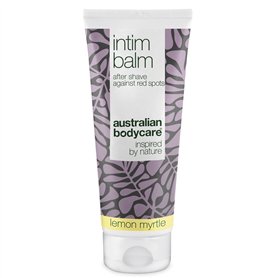 Baume Après-Rasage Australian Bodycare Intim Balm (100ml) | Tea Tree Oil + Lemon Myrtle | Pour Poils Incarnés et Brûlures du au