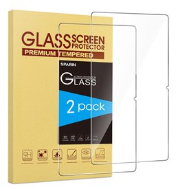 SPARIN [Lot de 2 Verre Trempé Compatible pour Samsung Galaxy Tab S7 FE 5G 2021 / Galaxy Tab S8 Plus 5G 2022 /Tab S7 Plus 12.4 Po