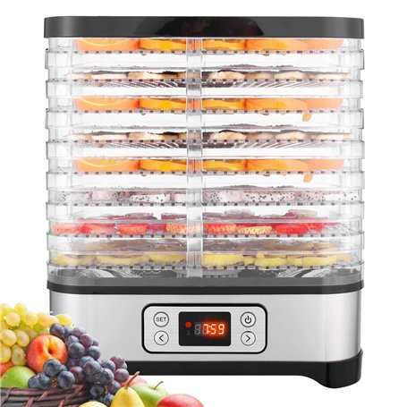 COOCHEER Déshydrateur Aliment 8 Plateaux