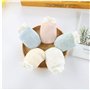 Gants De Coton Nouveau-né Moufles Gratter Protection Du Visage Anti Scratching Gant Pour 0-6 Mois Bébé Garçons Filles (bleu)