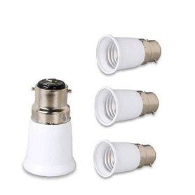 4piece B22 À E27 Adaptateur Douille De Lampe Stopping Ampoule À Vis Socket Support pour Ampoule LED Lampe Halogène Lumière