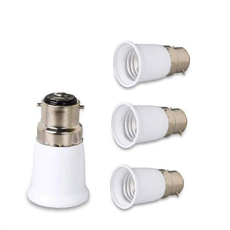 4piece B22 À E27 Adaptateur Douille De Lampe Stopping Ampoule À Vis Socket Support pour Ampoule LED Lampe Halogène Lumière