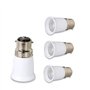 4piece B22 À E27 Adaptateur Douille De Lampe Stopping Ampoule À Vis Socket Support pour Ampoule LED Lampe Halogène Lumière