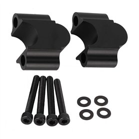 Universal Aluminum Alloy Handbar Riser，Paire de montants de guidon de moto Motorcycle Handbar Riser 7/8'' 22mm Motorcycle Handba