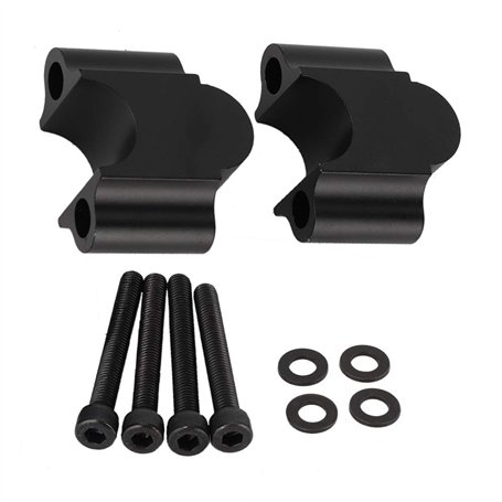 Universal Aluminum Alloy Handbar Riser，Paire de montants de guidon de moto Motorcycle Handbar Riser 7/8'' 22mm Motorcycle Handba