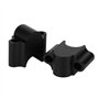 Universal Aluminum Alloy Handbar Riser，Paire de montants de guidon de moto Motorcycle Handbar Riser 7/8'' 22mm Motorcycle Handba