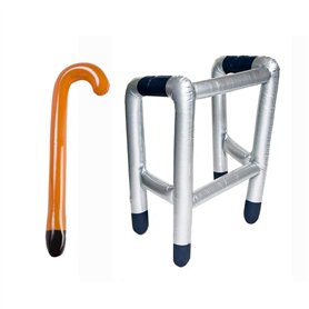 JZK Cadre Gonflable Zimmer Jouet Bâton de Marche