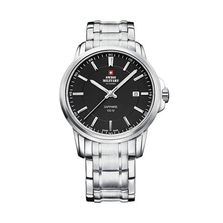 Montre Homme Swiss Military Chrono SMP36009.01 Argenté