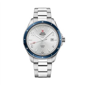 Montre Homme Swiss Military Chrono SM34096.02 Argenté