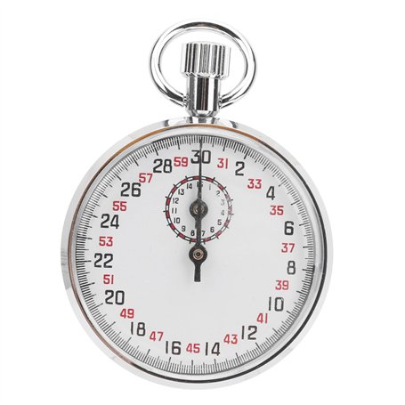 Chronomètre Mécanique - Chronomètre de Sport Minuterie Chronographe Portable Chronomètre Réveil Calendrier Horloge pour Entraîne