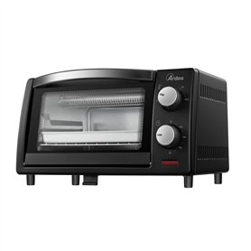 ARDES - AR6211B Four électrique d'une capacité de 10 litres avec éclairage interne Thermostat et minuterie réglables avec double