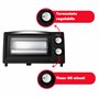 ARDES - AR6211B Four électrique d'une capacité de 10 litres avec éclairage interne Thermostat et minuterie réglables avec double