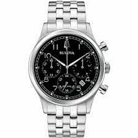 Montre Homme Bulova 96B357 Argenté