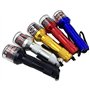 OUTLETISSIMO® Broyeur hachoir torche couleur noire hachoir à tabac en aluminium électrique
