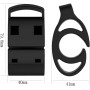 TenCloud Lot de 2 supports de vélo compatibles avec montre connectée Garmin Forerunner/Fenix/Vivoactive Series