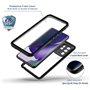 Focusor Coque pour Samsung Note 20 Ultra, [Étanche + Antichoc] 360 Protection intégrale IP68 Imperméable Housses Antipoussière A