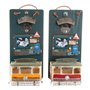 Ouvre-bouteille DKD Home Decor Self Serve Bois Métal (2 pcs) (26 x 12 x 9 cm)
