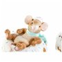 Figurine Décorative DKD Home Decor Résine Souris (2 pcs) (11.5 x 11 x 8 cm)
