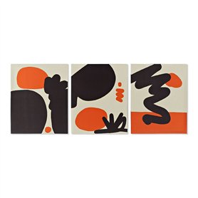 Cadre DKD Home Decor Circle Art Abstrait Moderne (40 x 1