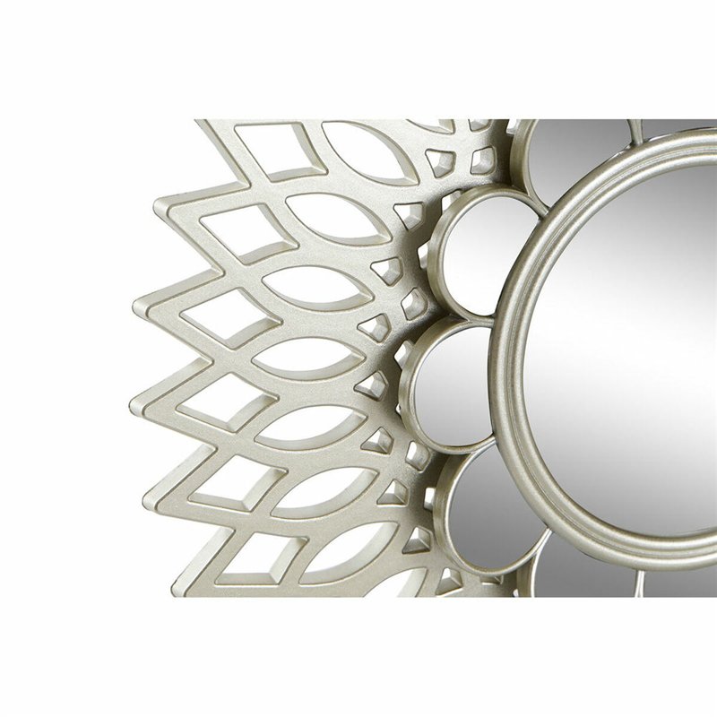 Image secondaire de Ensemble de miroirs DKD Home Decor Mural polypropylène Doré Miroir (2 pcs) (35 x 3.5 x 35 cm)