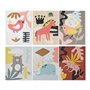 Cadre DKD Home Decor Animals Toile Enfant animaux (30 x 1