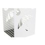 porte-parapluie DKD Home Decor Noir Métal Blanc (19.5 x 20 x 47.5 cm) (2 pcs)