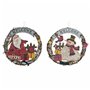Décorations de Noël DKD Home Decor Bois Corde Père Noël (2 pcs) (31 x 4 x 30 cm)