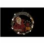 Décorations de Noël DKD Home Decor Bois Corde Père Noël (2 pcs) (31 x 4 x 30 cm)