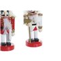 Décorations de Noël DKD Home Decor Bois Casse-Noisette (3 x 3 x 10 cm) (4 Unités)