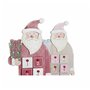 Calendrier de lAvent DKD Home Decor Bois Père Noël (2 pcs) (14 x 7 x 64 cm)