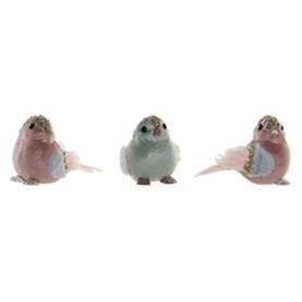 Décorations de Noël DKD Home Decor Polyester Foam (3 pcs) (15 x 10 x 11 cm)