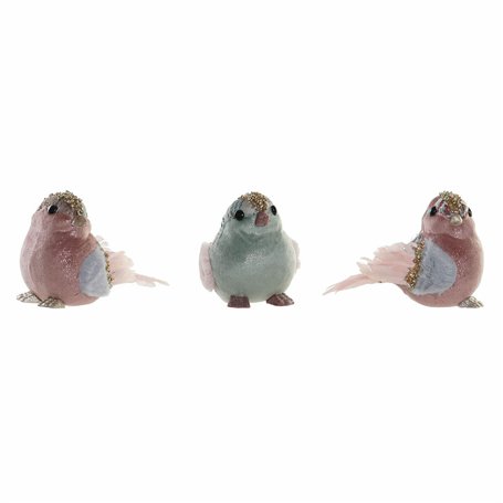 Décorations de Noël DKD Home Decor Polyester Foam (3 pcs) (15 x 10 x 11 cm)